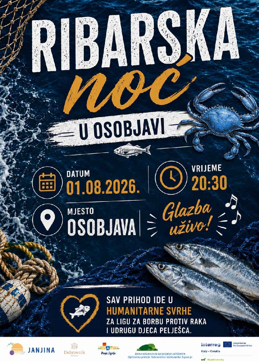 Ribarska noć - Osobjava